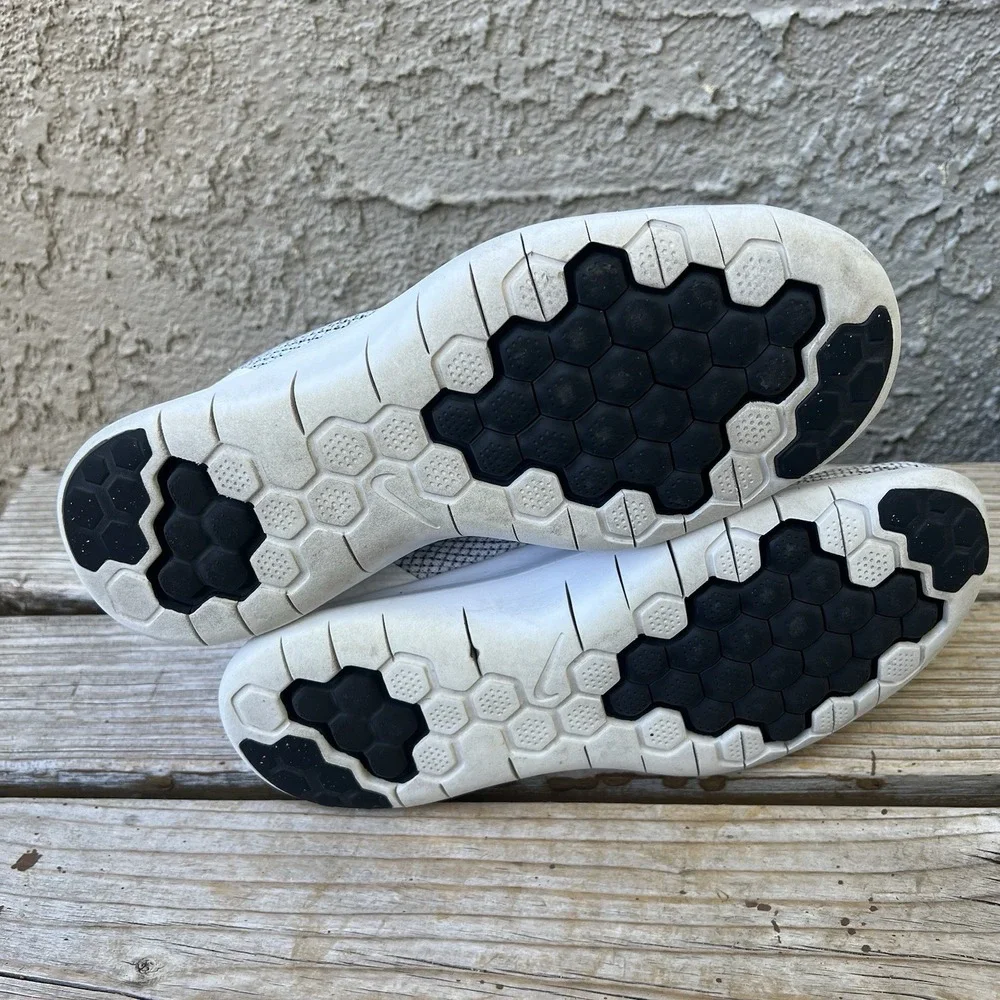 Nike Shoes Women Size 9 Running White Flex 2018 RN AA7408-100 Mesh